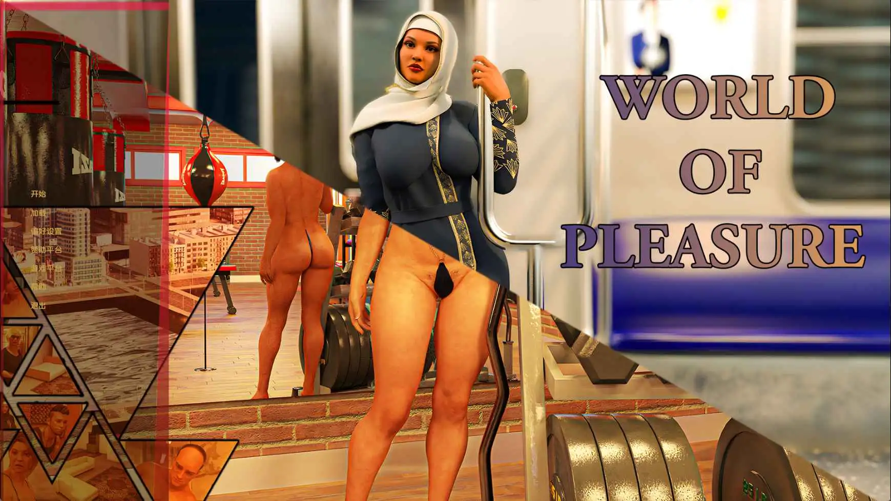 【欧美/SLG/动态/更新】快乐世界v0.3 AI汉化版【PC+安卓/1.36G】